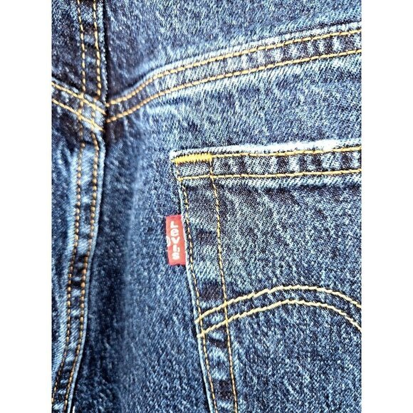 Levis 501 Original Fit Womens Sz 31 Button Fly Straight Leg High Rise Blue - Picture 8 of 13
